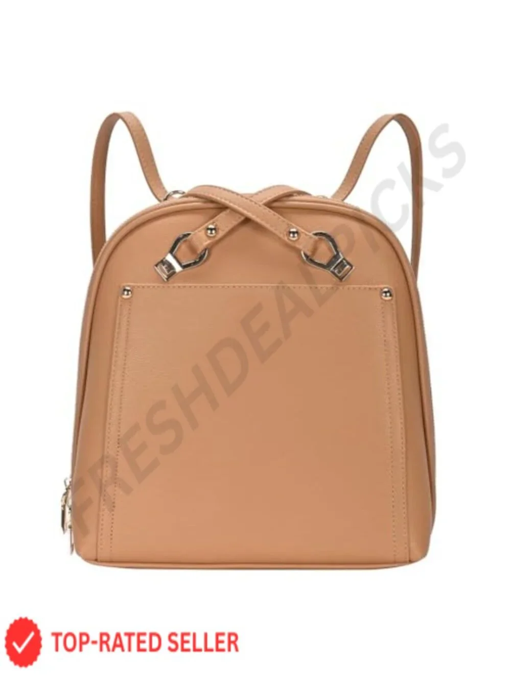 Vegan Leather Convertible Backpack Purse for Women, Shoulder Bag or Backpack